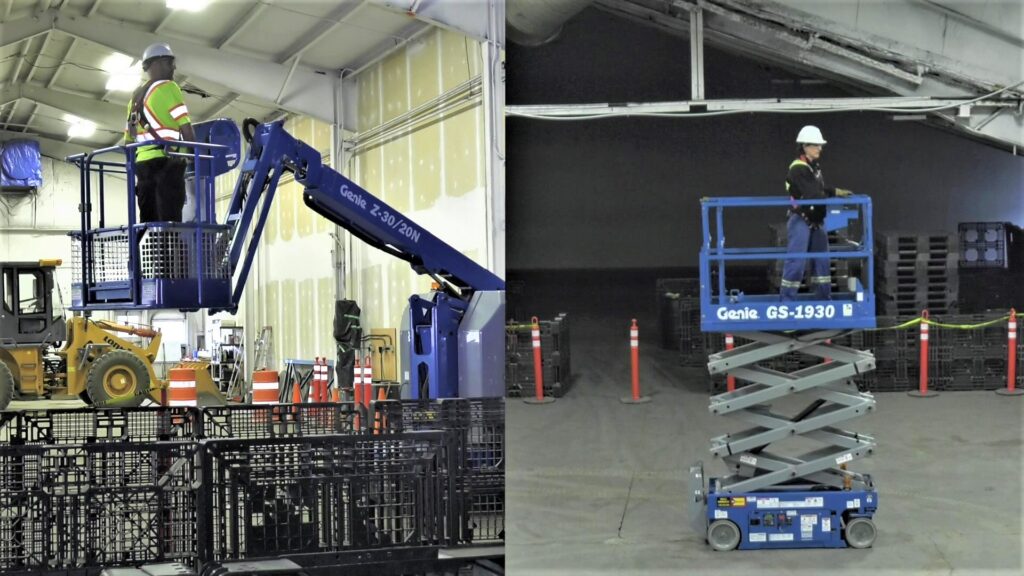 Scissor Lift Training Saga Training